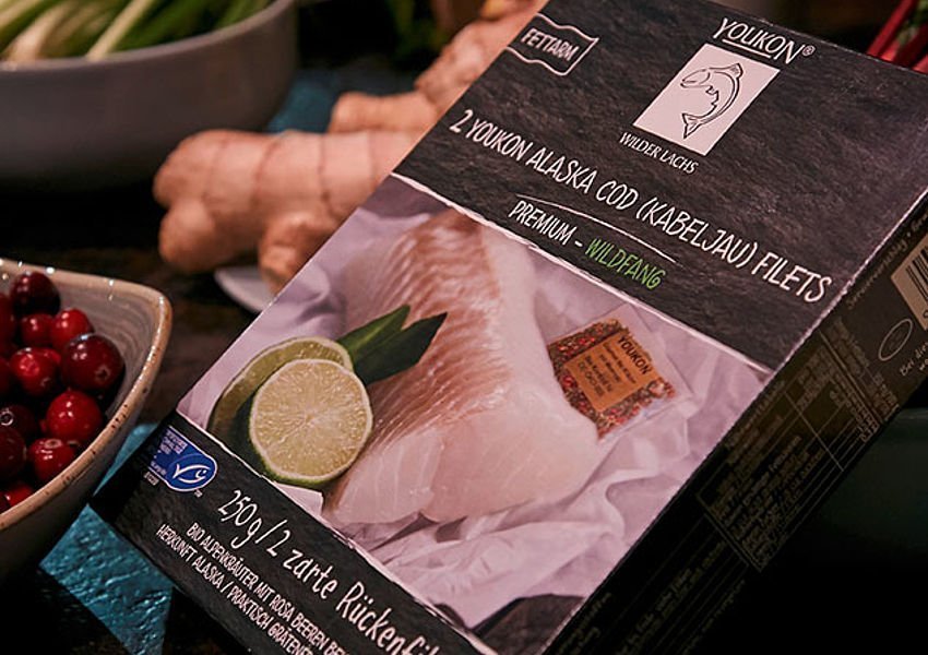 Youkon Alaska Kabeljau / Dorsch / Heilbutt | Youkon Wilder Lachs